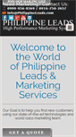 Mobile Screenshot of philippineleads.com